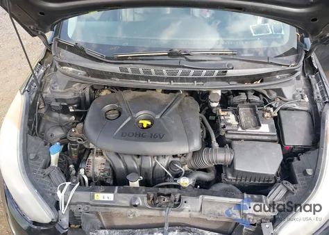 2013 Hyundai Elantra Gls z USA, uszkodzony, nr VIN 5NPDH4AE8DH446000